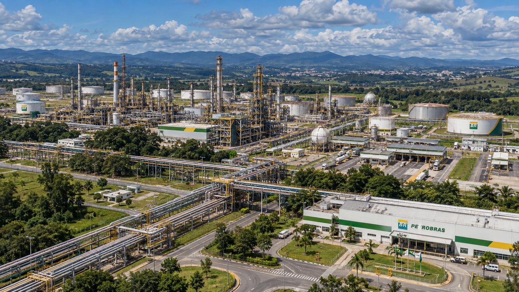 Refinaria Recap Vista aérea