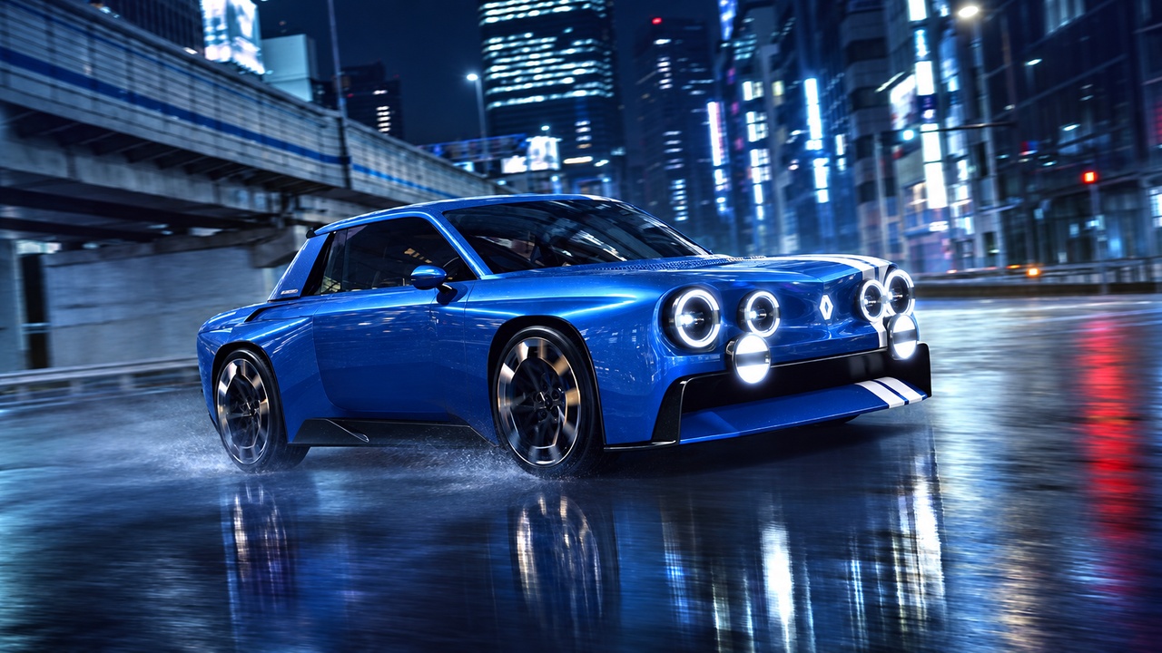 Renault 8 Gordini Concept troca a carroceria de quatro portas por dois lugares e estreia no Salão de Paris como exercício de design sem previsão de venda