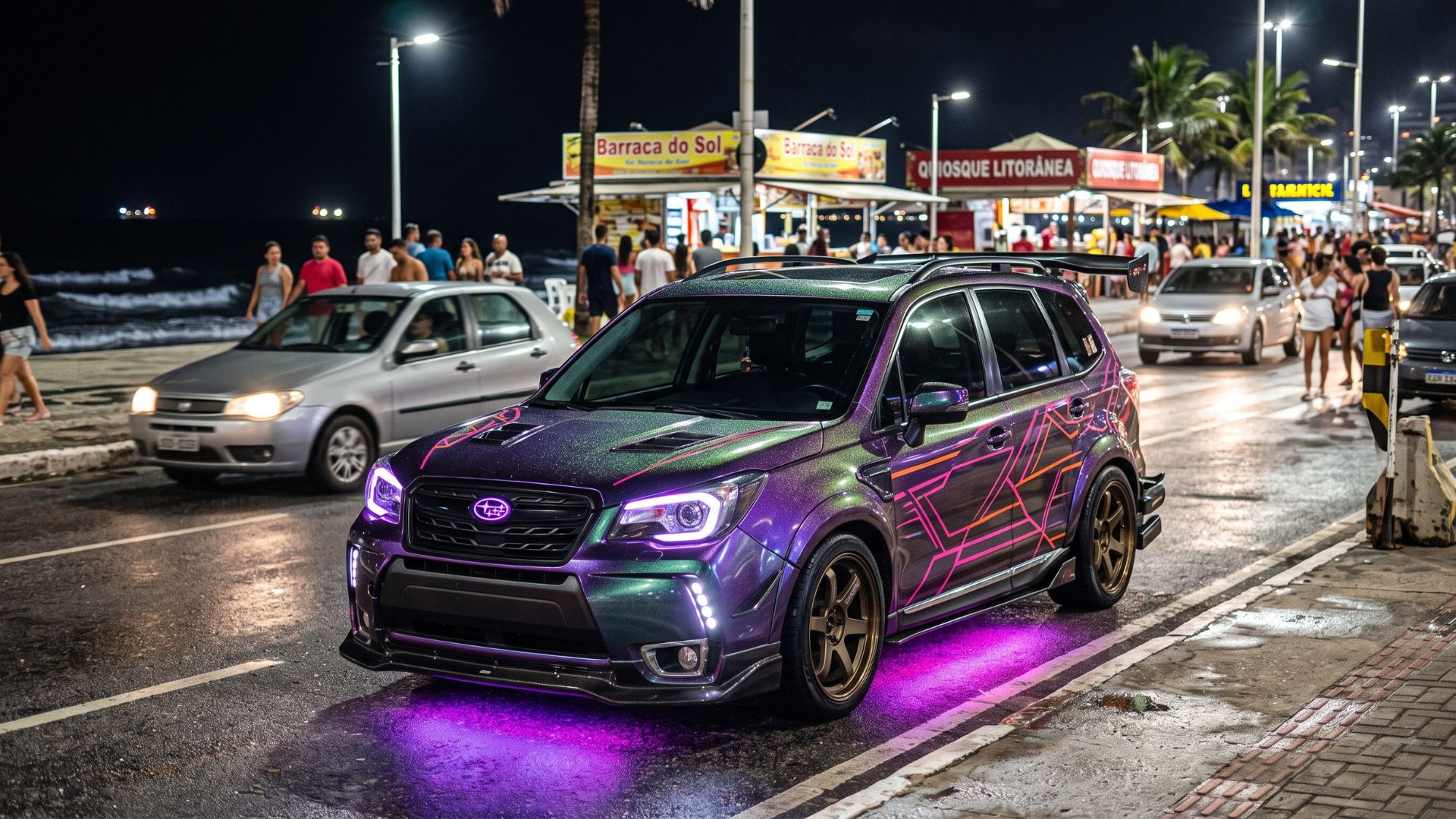 Custando cerca de R$ 74 mil, Subaru Forester XT esbanja 240 cv, porta-malas de 505 litros, tração integral e faz de 0 a 100 km/h em 7,5 segundos para humilhar muito SUV zero-quilômetro