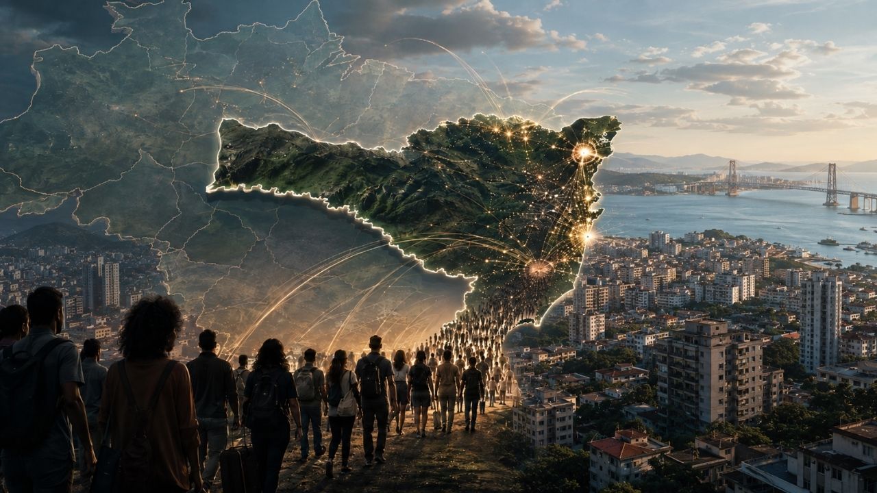 “Todo mundo está indo para Santa Catarina” Estado ganha 125,7 mil moradores entre 2025 e 2026, lidera o crescimento populacional absoluto do país e ainda emplaca 6 cidades entre as 20 (3)