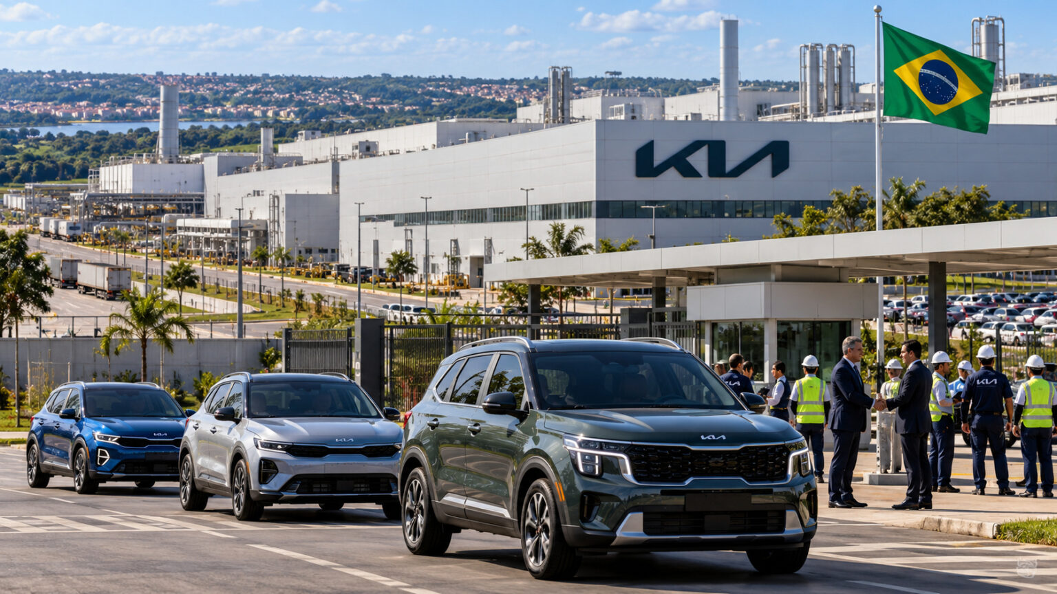 Dívida de R$ 6 bi coloca fábrica da Kia no Brasil em negociação