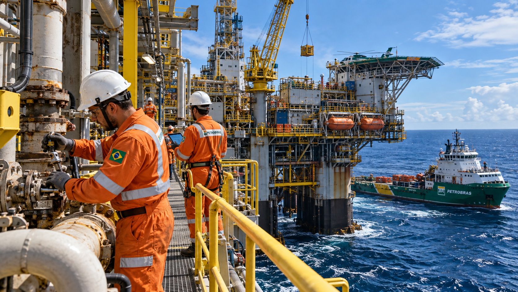 Petrobras abre licitação para manutenção e reparos de plataformas offshore em Albacora. Empresas podem apresentar propostas até 27 de outubro.